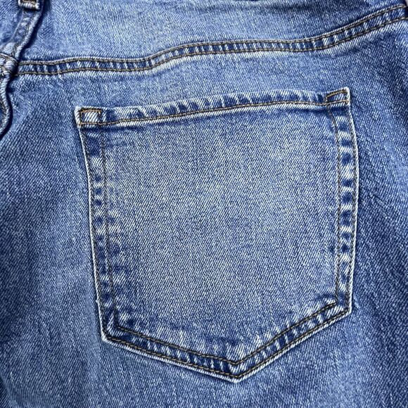 Old Navy Jeans Womens 14 Blue High Rise Kicker Boot Cut Light Wash Stretch Denim - Picture 9 of 13